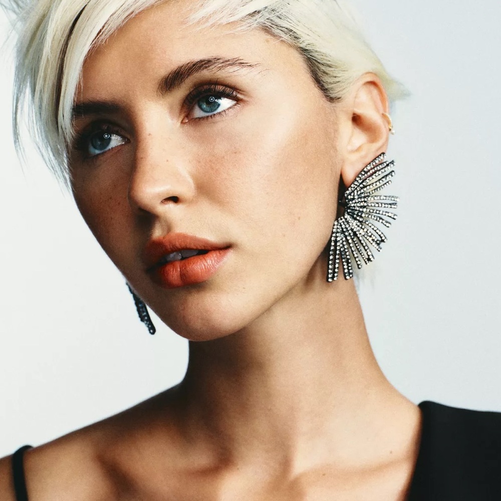 SPARKLY EARCUFF EARRINGS